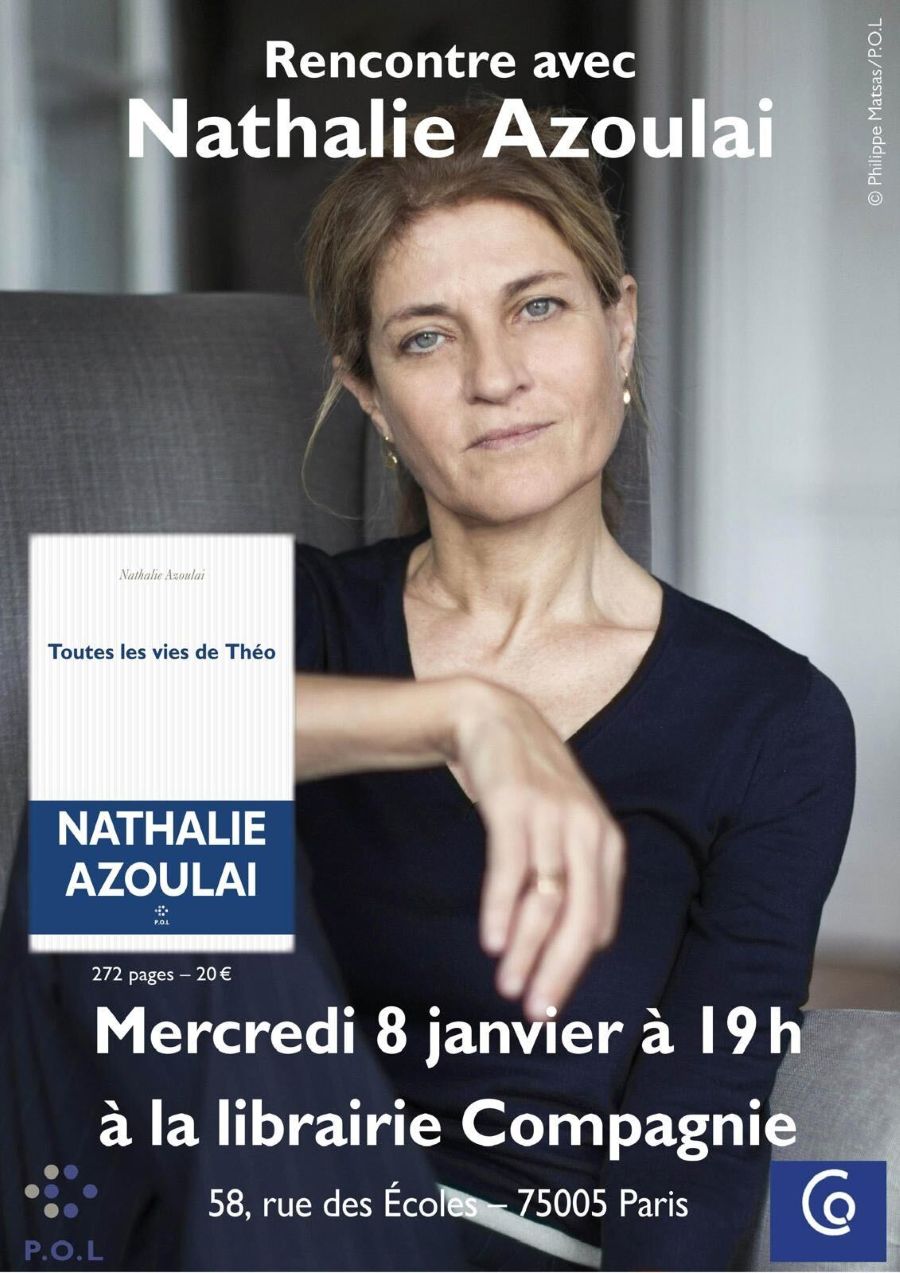 8 janvier 2025 – Librairie Compagnie,&nbsp;Paris